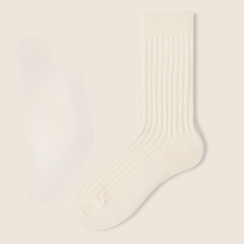 

Мужские и женские весенне-осенние однотонные парные длинные гольфы для спорта средней высоты, можно носить сложенными 1 pair