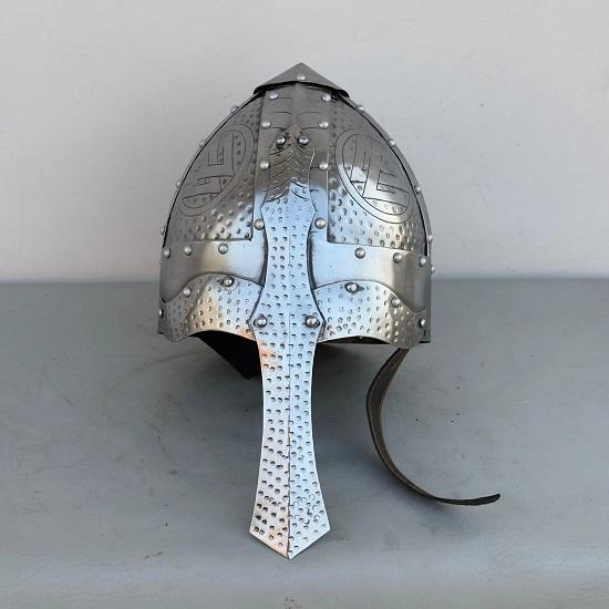 Medieval Knight Norse Viking Helmet Norman Nasal Helmet Larp Costume Cosplay Roleplay