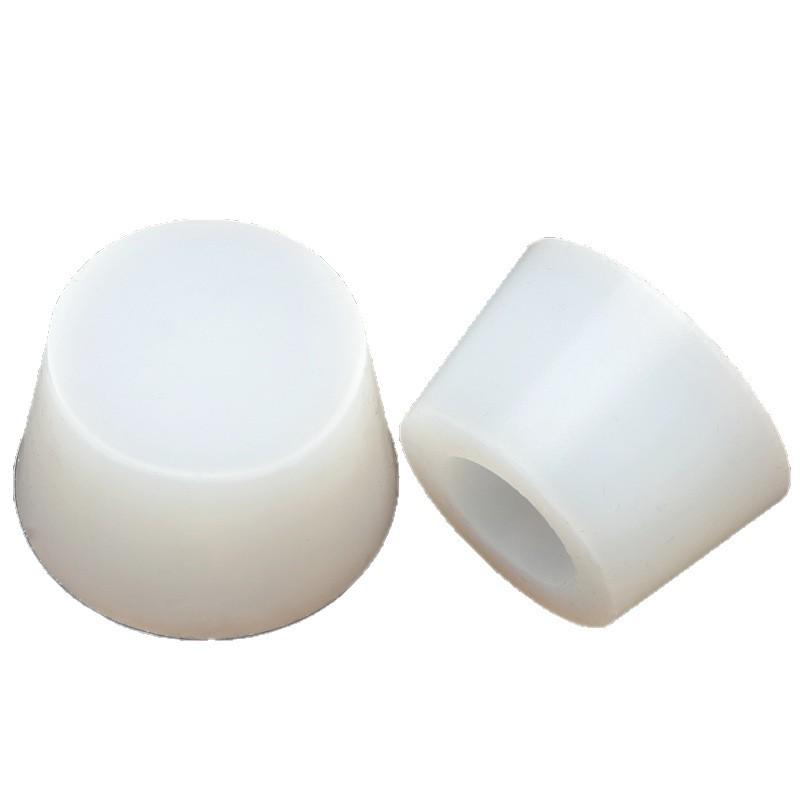 High-Temperature Resistant Silicone Tapered Sealing Plug with Threaded Nut and Cap Seal Ring