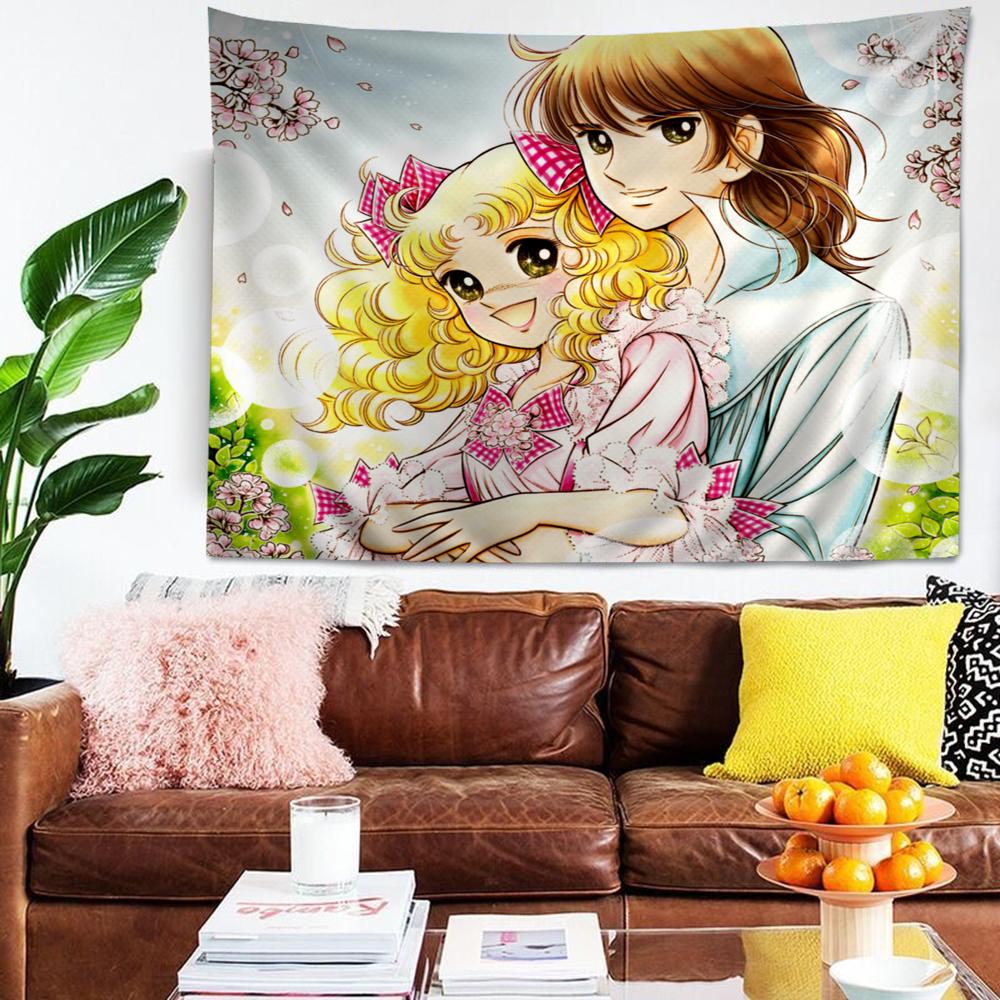 Anime Manga Candy DIY Wall Tapestry for Living Room Home Dorm Decor Wall Art Decor