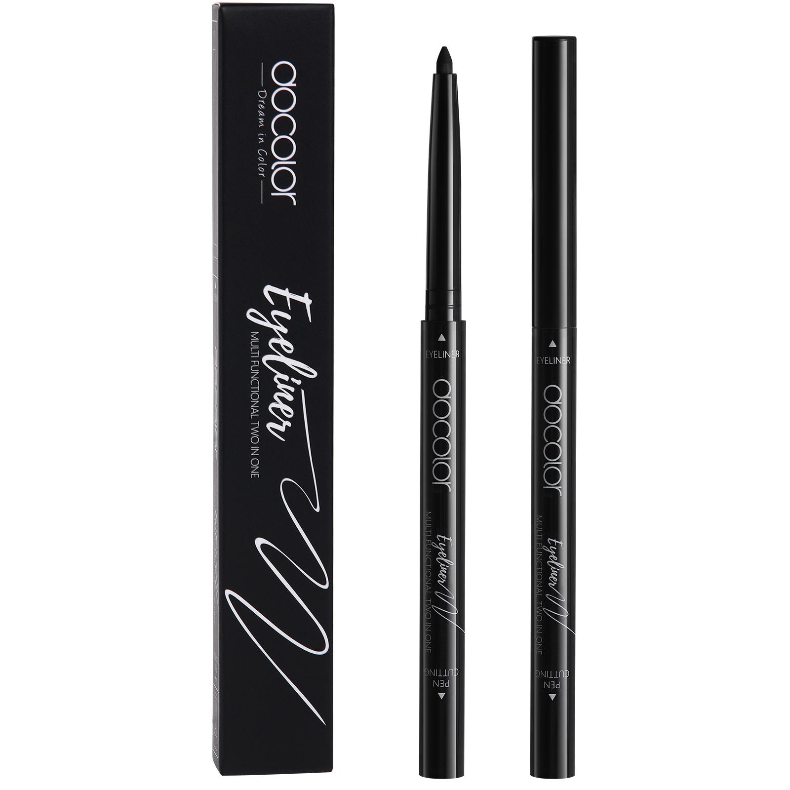 

Подводка для глаз 2в1 водостойкая 1 Pcs чёрный