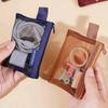 Mini Square Mesh Storage Bag Portable Money Earphone Data Cable Chargers Bag ID Credit Card Holder Zipper Pouch Travel Organizer