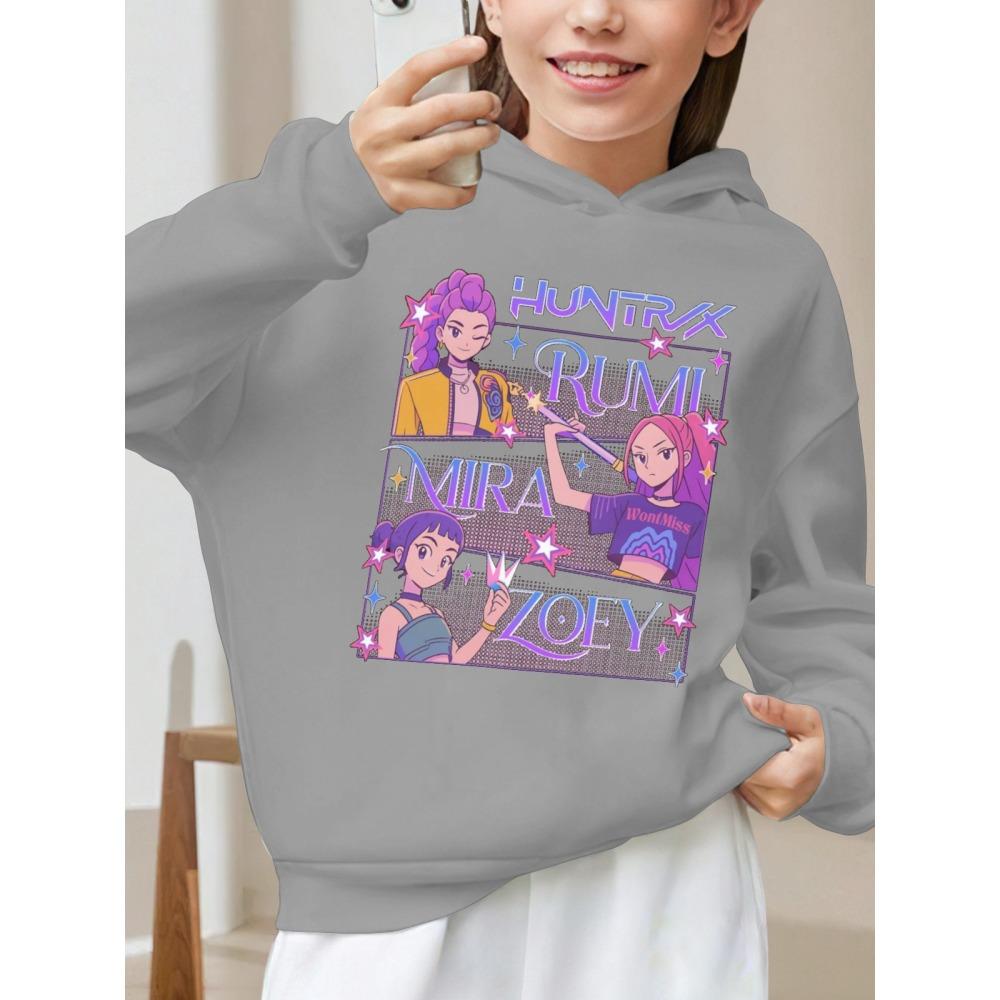 

Classic Fashion Sweatshirt for Kids | Available in Black, White and Pink | HUNTRX Pattern | KPOP Witch Hunter Group 110