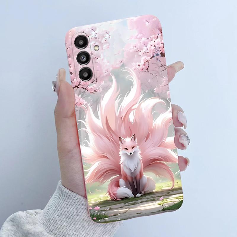 For Samsung A16 A56 5G Phone Case Butterfly Flower Girls 2025 Design Soft Silicone TPU Back Housing for Galaxy A 16 A 56 Covers