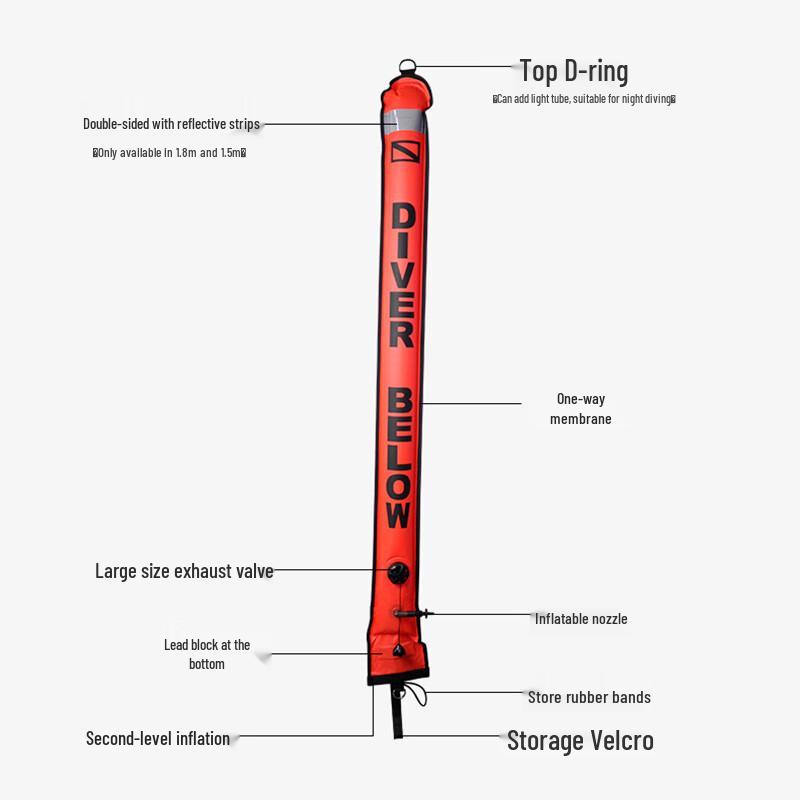 Diving Signal & Rescue Buoy