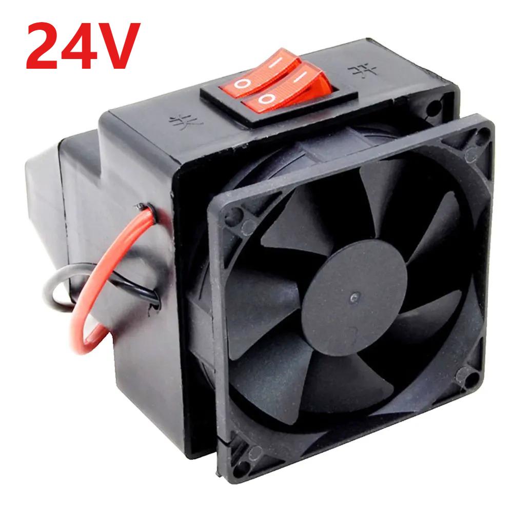 

Portable Car Heater 12V 24V Defroster Electric Windscreen Defogger Demister Fan for Vehicle Truck Van Bus Winter
