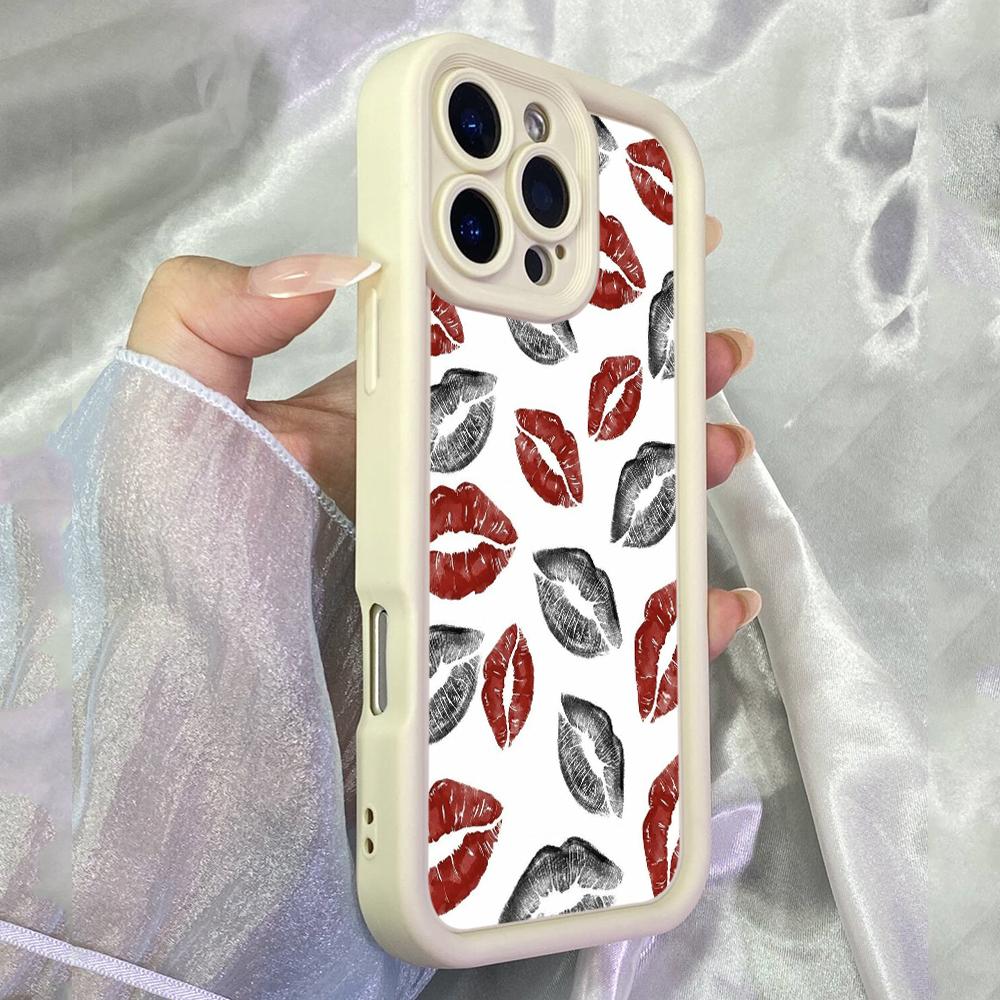 JT7 aesthetic kiss Realme 14 15 Huawei P40 Honor 70 90 Infinix Tecno itel Motorola Google All Model Angel eyes Soft TPU Phone Case