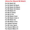 22mm Watch Band For Men And Women Pu Leather Watch Band For Xiaomi Watch S4 Sport Stylish For Casual Quick Release Watchband