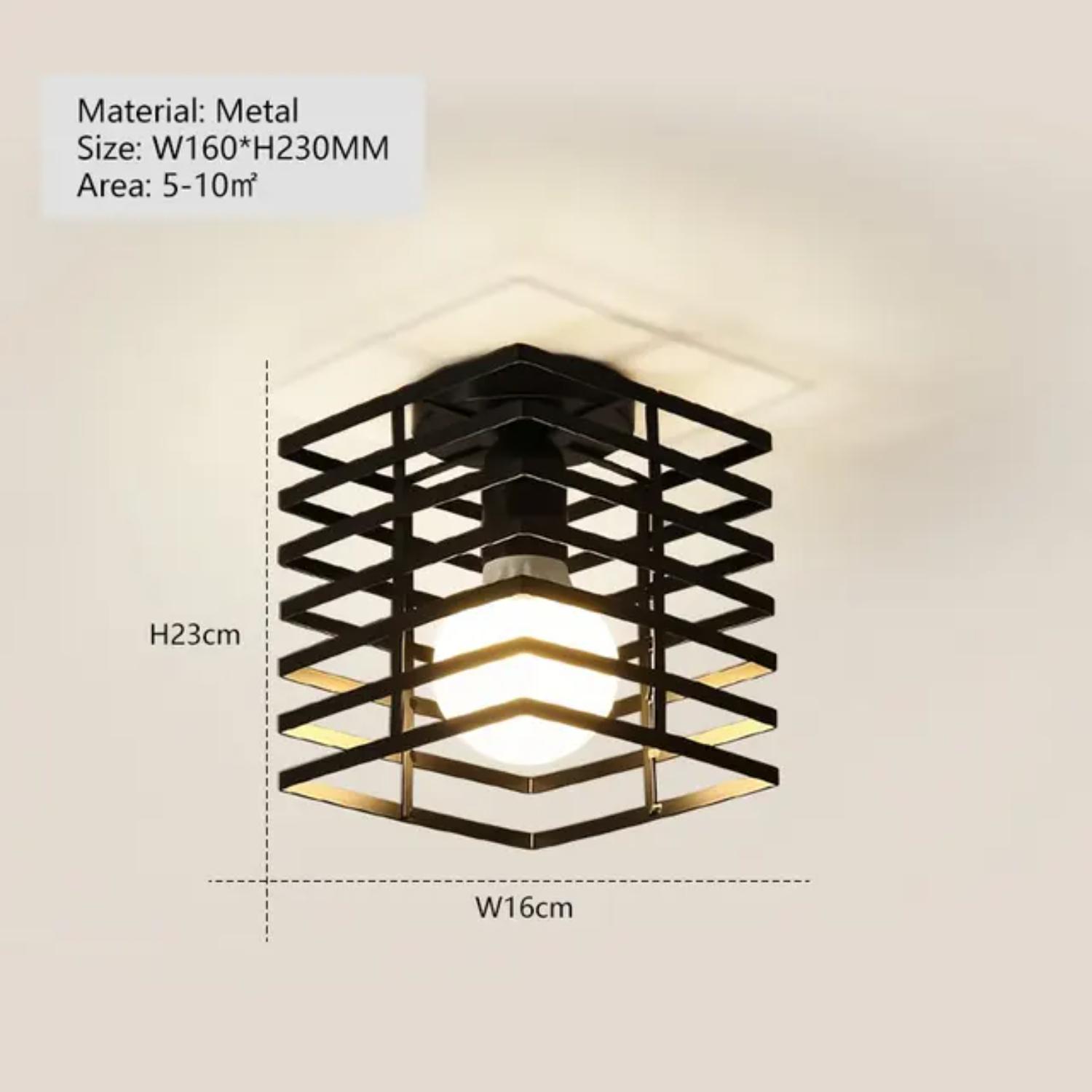 

Новые ретро E27 потолочные светильники для коридора, фойе, балкона, винтажные потолочные светильники для спальни, ресторана, внутреннее освещение