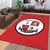 Crawley Town FC Red Carpet Suitable As a Non-slip Mat for the Living Room or Bedroom Sofa
