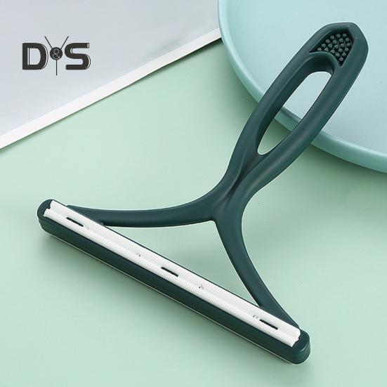 Βούρτσα Σκουπίσματος Τριχών Κατοικίδιων Εργονομική Λαβή Αντιολισθητική Καθαριστής Καναπέ Χαλιού Καθίσματος Αυτοκινήτου Εργαλείο Περιποίησης Τριχών Σκύλου Γάτας