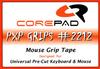 Corepad PXP Grips Universal Pre-Cut Keyboard & Mouse Grip Tape (Red)