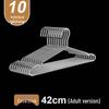 Stainless Steel Traceless Clothes Hanger Hook - Solid & Thickened for Adult Clothing Drying Rack