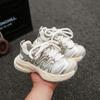 Barnesportssko mannlige og kvinnelige klassekamerater 2025 vår og høst nye pustende sko plattform meshsko fjellsko pappa løping