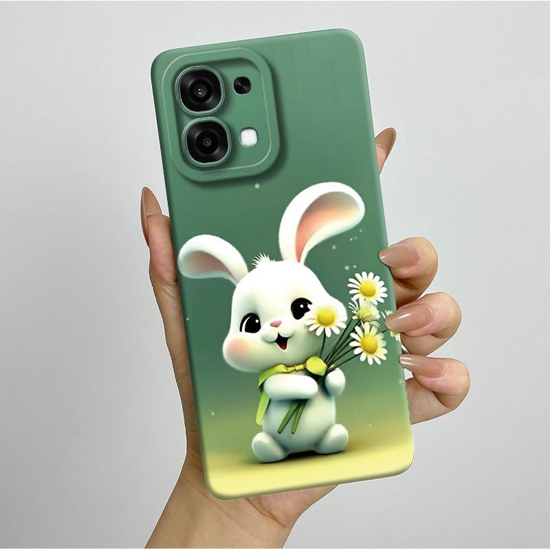 New Casing For Oppo A6 Pro 5G 4G CPH2781 CPH2799 Case Aesthetic Pretty Butterfly Flowers Soft Silicone Shockproof Back Cover