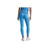 Nike Legginsy damskie z wysokim stanem, dopasowane, z elastycznym pasem, długość 9/10, niebieskie HJ1137-412
