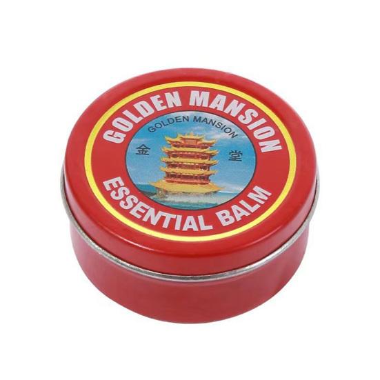 6Pcs 3/4G Herbal Menthol Cooling Balm Headaches Migraines Muscle Pain Bite Itching Fatigue Relief Calming Natural Summer Traveling Portable Cooling