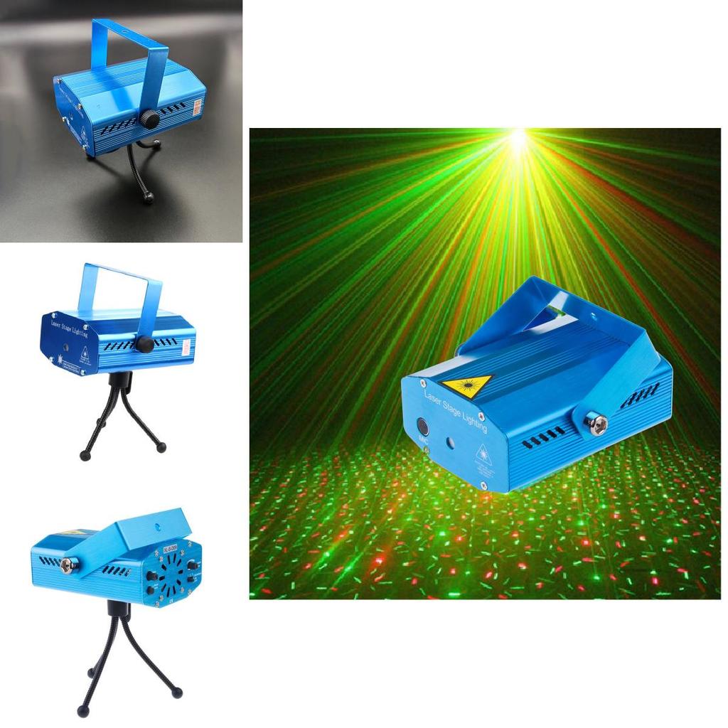 Portable Laser Stage Light With Colors For Indoor Parties And Festive Decor
