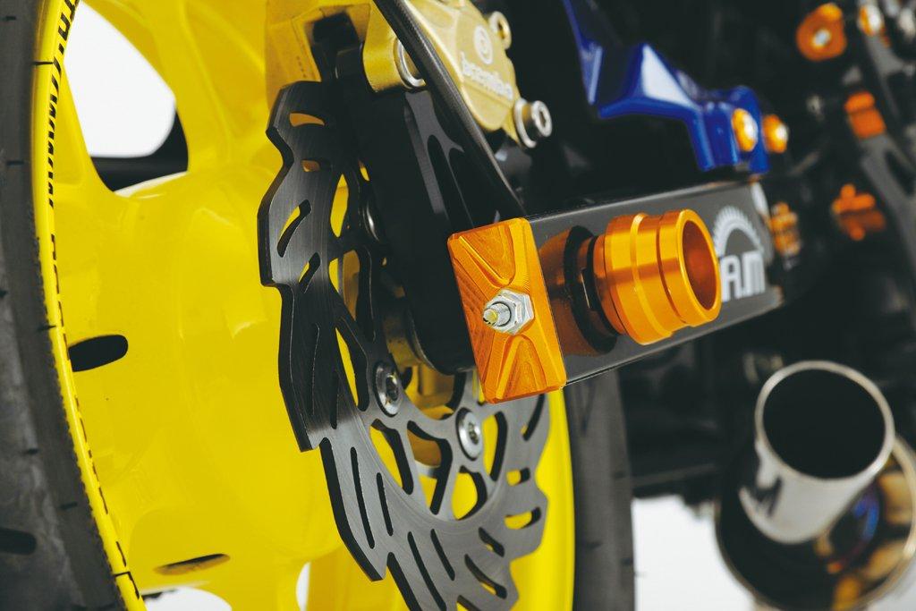 POSH FAITH Motorcycle Supplies Chain Adjuster Honda 2013-2015 GROM 2013-2015