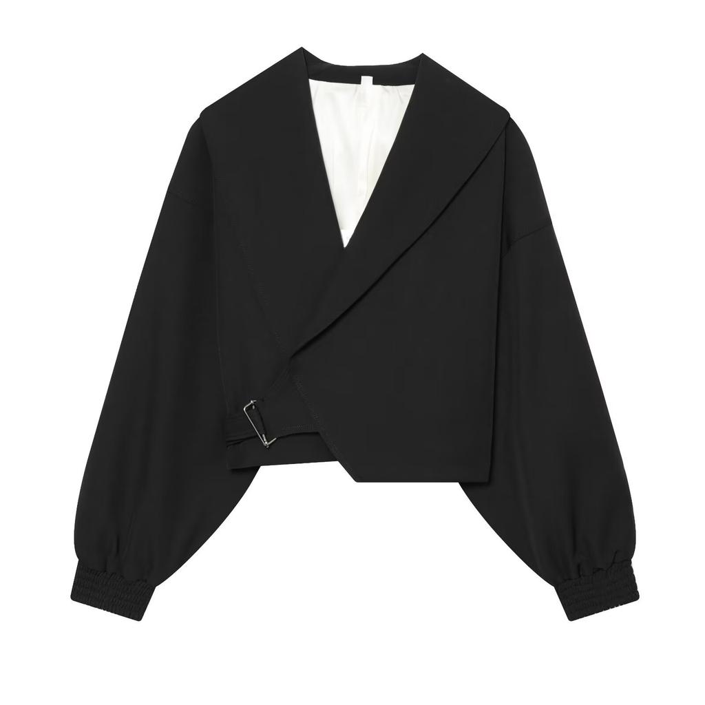 Europäischer und amerikanischer Stil, neue Damenbekleidung, modisch, lässig, vielseitig, kurze Jacke 2448/136