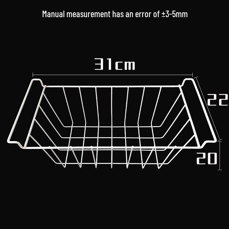 Universal Multi-Layer Hanging Freezer Storage Rack Basket