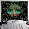 1pc Cosmic Life Tree Tapestry Dreamy Big Tree Home Decor Origin Tree Background Wall Hanging Cloth for Be Multiple Sizes