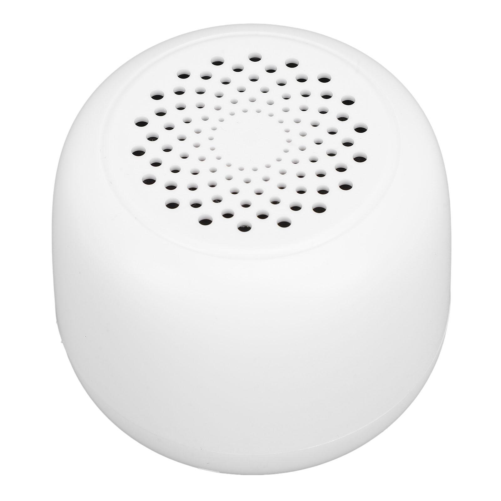 

Портативная Bluetooth-колонка Стереозвук Долгое время работы от батареи Поддержка карты U-диска Компактная колонка для вечеринки Путешествий Ноутбука белый