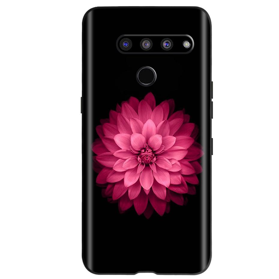 For LG V50 ThinQ 5G Case Fashion Pattern Soft Silicone TPU Phone Case For LG V50S ThinQ 5G V50 50S V500N V450 V510N Funda