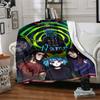 Custom Name Sally Face Theme Printed Blanket - Perfect for Couch, Bed, Travel & Outdoor Use | Machine Washable, Cozy & Durable.