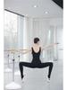 Women's Ballet Dance Leotard with Footed Tights - Gymnastics Vest for Practice and Performance