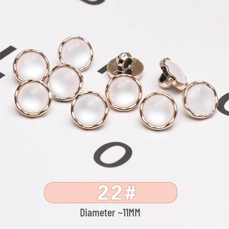 Exquisite Perlenknopf-Kollektion für Damen: Vielseitige Hemd- & Rock-Dekorationsaccessoires