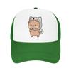 Bear and Panda Mesh Baseball Cap Adult Sport Sun Hats Bubu and Dudu Balloon  Hat Breathable Sun Caps Wholesale New Trucker Cap