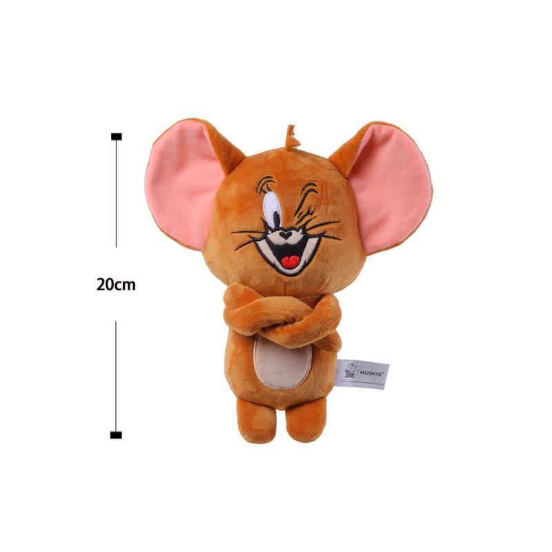 Anime Tom And Jerry Plush Toy Cartoon Movie Figures Cat Mouse Cute Plushies Stuffed Animal Doll Toys For Kids Gift