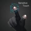 Warm touch screen winter gloves, durable for cold weather cycling and skiing, fashionable design outdoor sports, winter accessories and equipment
