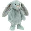 Jellycat Bonnie Rabbit Series Floral Cloth Teal Companion and Soothing Doll Plush Doll 31cm Height