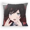 Rwby Ice Queendom Ruby Rose Pillow Case Anti-Dustmite Pillowcase Invisible Zipper Silky Sofa Cushion Cover For Bedroom