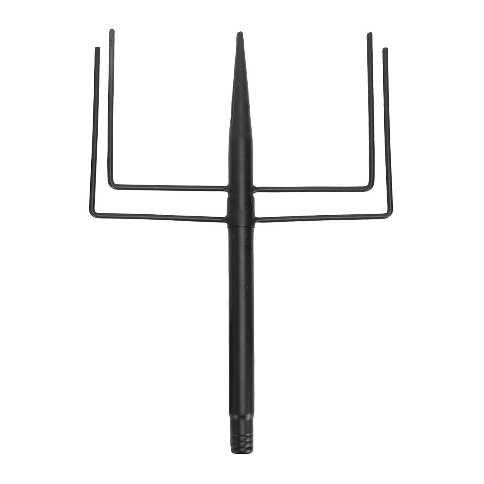 Bird Feeder Pole Kit, 165cm Height Heavy Duty Bird House Pole with 5 Prong Base for Outdoor Wild Birds Watching, Threaded Connection Mult