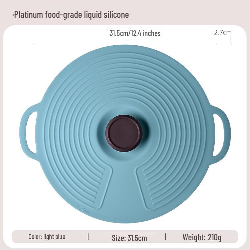 Silicone Fresh-Keeping Lid Set: Microwave-Safe, Spill-Proof, Glass Bowl Covers