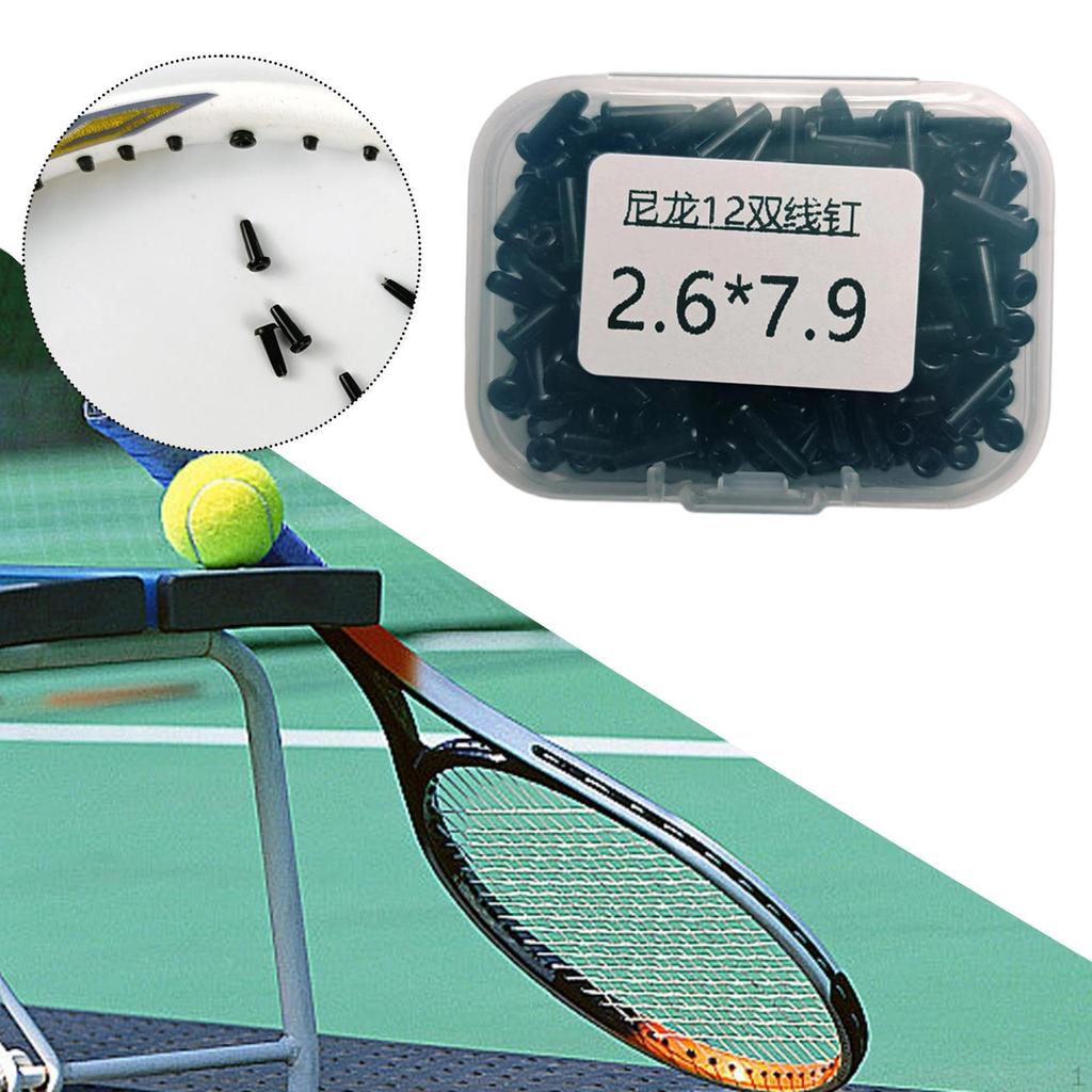 Badminton Double Line Protection Tubes Accessories for , Technicians Sturdy Professional Spare Parts