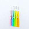60 Pcs 0.6-1.5mm Toothpicks Push-pull Toothbrush PE Oral Cleaning Tools  Interdental Cleaning