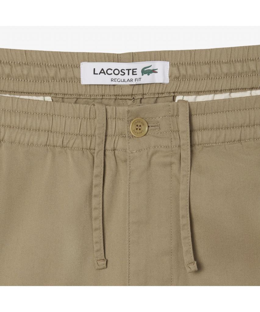 LACOSTE Men'S Cotton Stretch Regular Fit Elastic Waist Pants Xh0062-55N Cb8