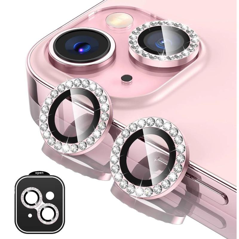 1 Set HD Metalen Camera Beschermfolie Voor IPhone 17 16 15 14Plus 13 Pro Max Krasbestendig Gehard Glas Lensdop Telefoon Accessoires