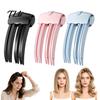 Electric Hair Volumizing Clamp 2Pcs Cordless Heated Volume Clip, Root Lifter Comb for Fine Flat Clip Bangs Styling, USB Rechargeable with