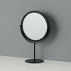 Rotating Metal Makeup Mirror European-style Dormitory Beauty Mirror  Desktop