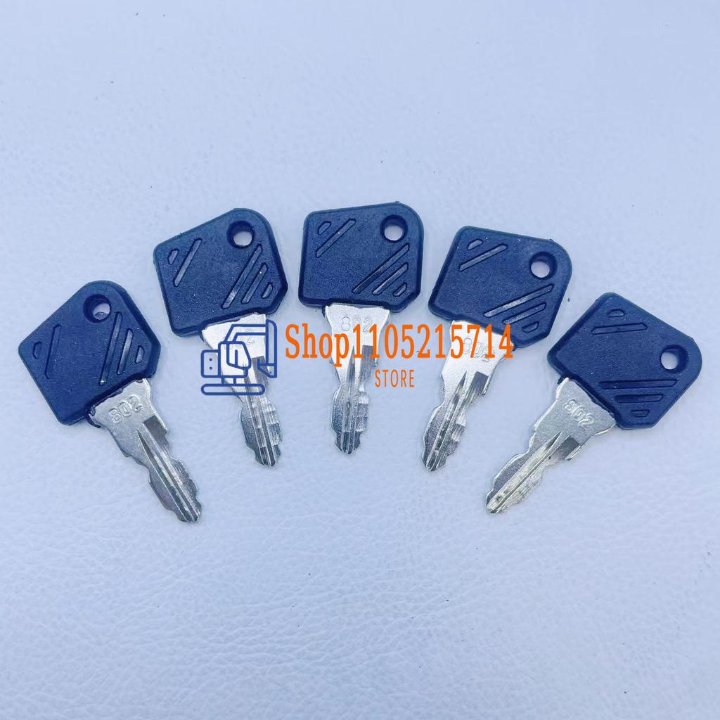 5/10 Pcs 802 Ignition Keys Fit for Linde Forklift E16 L12