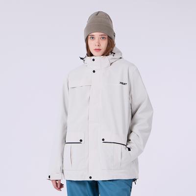 Xest 3-In-1 Snowboard Jacket White