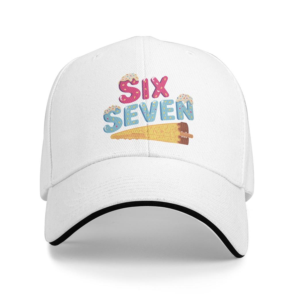 Funny Six Seven 6 7 Meme Gen Alpha Slang Casual Baseball Cap Trucker Hat Spring High Quality Unisex Street Style Snapback Cap
