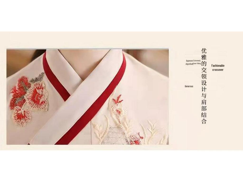 Girls' Hanfu Fairy Dress: Chinese Style Spring/Summer Ancient Costume with Princess Skirt for Children