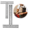 Measuring Tool Right Angle Ruler Precision Mini Framing Ruler Versatile T-Shaped Ruler  Building