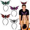 Party Decoration Halloween Bat Headbands Funny Bat Hair Hoop Ghost Festival Headband  Role Playing